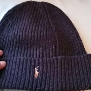 Polo Ralph Lauren navy blue stocking hat no lint fading or stretching 🔥🔥🔥🔥